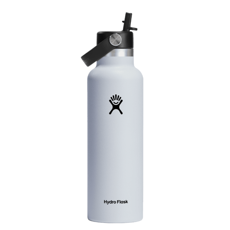 Hydro Flask 621 ml Flex Straw Cap – White | CoffeeLove