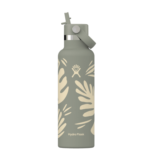 Hydro Flask 621 ml Flex Straw Cap Botanical Bliss Agave | CoffeeLove
