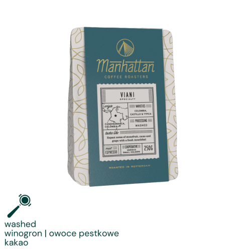 Manhattan Coffee Kolumbia Viani 250 g | CoffeeLove
