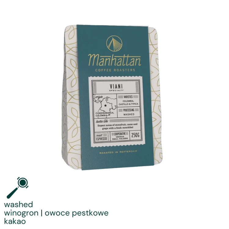 Manhattan Coffee Kolumbia Viani 250 g | CoffeeLove