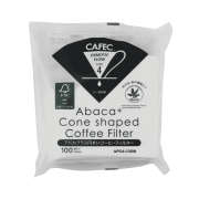 Cafec Abaca+ Cup 4 filtry białe do V60-02 | CoffeeLove