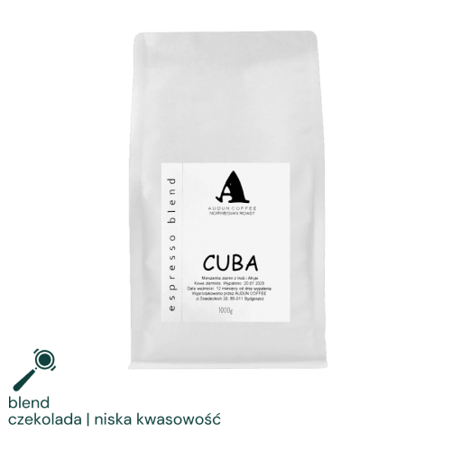 Audun Cuba Espresso Blend 1 kg | CoffeeLove