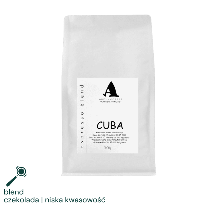 Audun Cuba Espresso Blend 1 kg | CoffeeLove