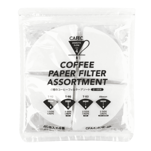 Cafec Coffee Paper Filter assortment Cup 4 | CoffeeLove