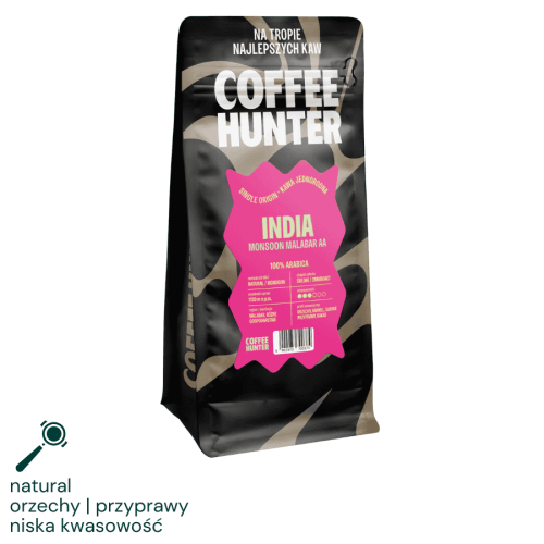 Coffee Hunter Indie Monsoon Malabar 1 kg | CoffeeLove