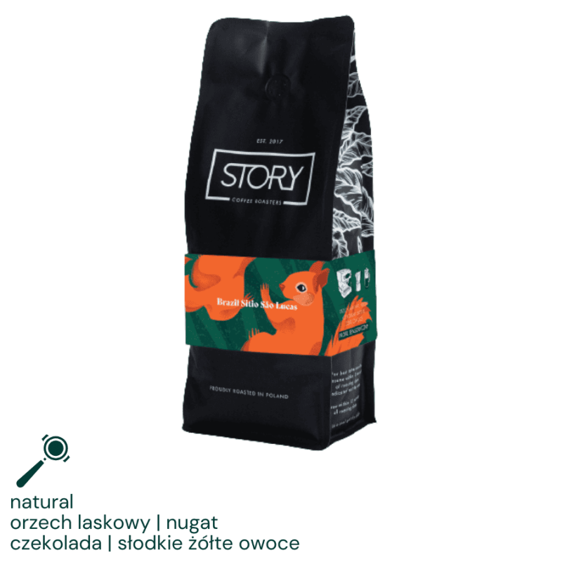 Story Coffee Brazil Sitio Sāo Lucas espresso 1 kg | CoffeeLove