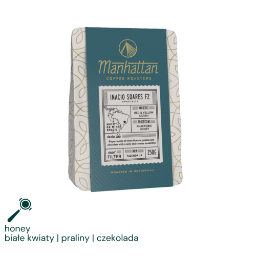 Manhattan Coffee Brazylia Inacio Soares F2 250 g | CoffeeLove