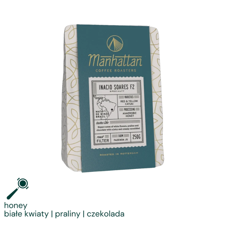 Manhattan Coffee Brazylia Inacio Soares F2 250 g | CoffeeLove
