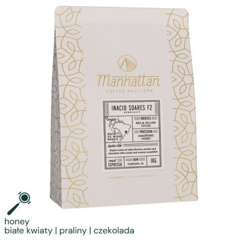 Manhattan Coffee Brazylia Inacio Soares F2 1 kg | CoffeeLove