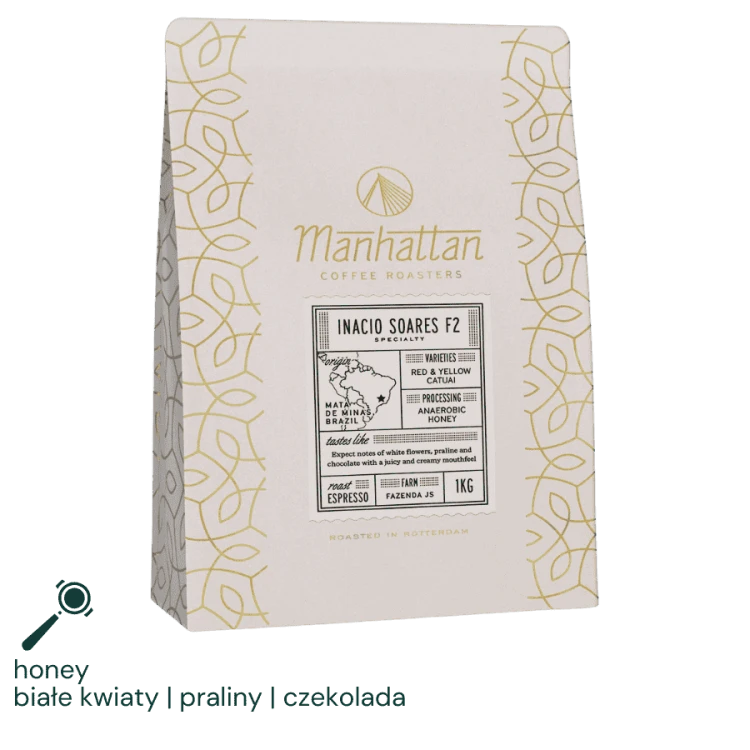 Manhattan Coffee Brazylia Inacio Soares F2 1 kg | CoffeeLove