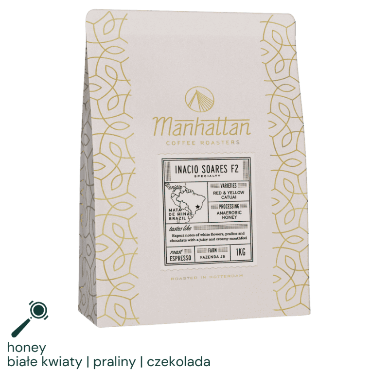 Manhattan Coffee Brazylia Inacio Soares F2 1 kg | CoffeeLove