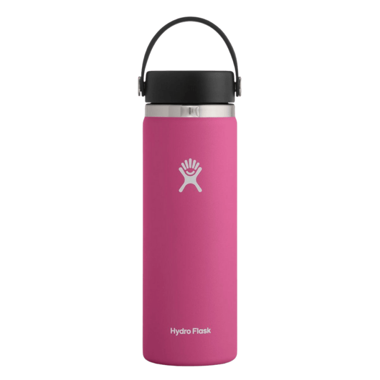 Hydro Flask 621 ml Wide Mouth Flex Cap – Carnation | CoffeeLove