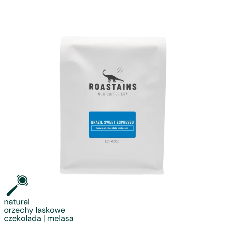 Roastains Brazylia Sweet Espresso 1 kg | CoffeeLove
