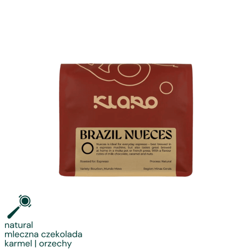 Klaro Brazylia Nueces 250 g | CoffeeLove