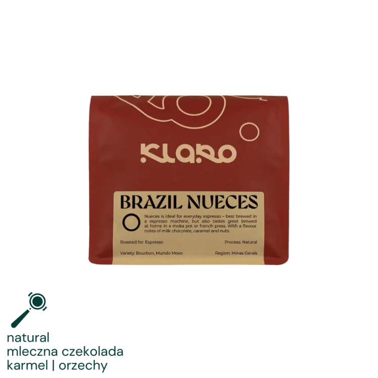 Klaro Brazylia Nueces 250 g | CoffeeLove