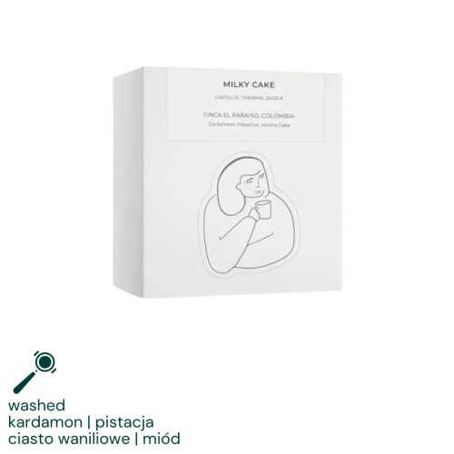 DAK Colombia Milky Cake espresso 250g | CoffeeLove