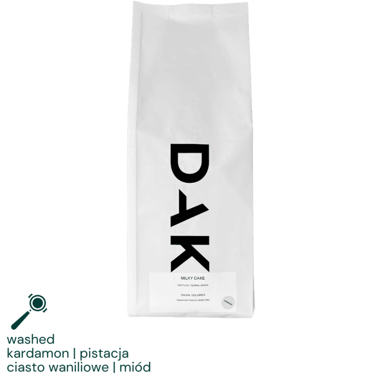 DAK Colombia Milky Cake espresso 1kg | CoffeeLove