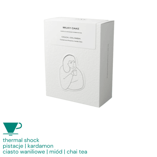 DAK Colombia Milky Cake filtr 250g | CoffeeLove