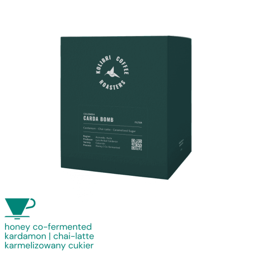 Kolibri Kolumbia Carda Bomb 250 g | CoffeeLove