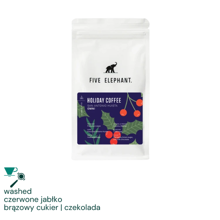 Five Elephant Gwatemala San Antonio Huista omniroast 250 g | CoffeeLove