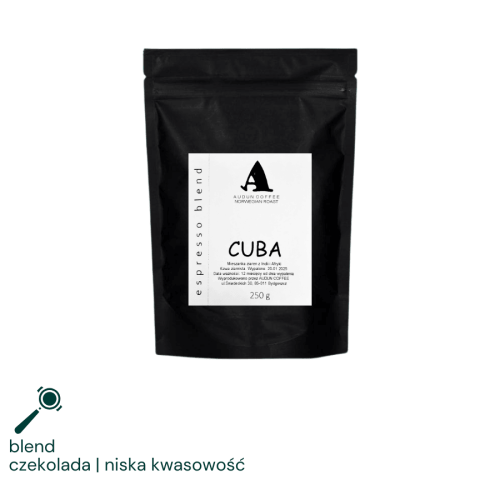 Audun Cuba Blend Espresso 250 g | CoffeeLove