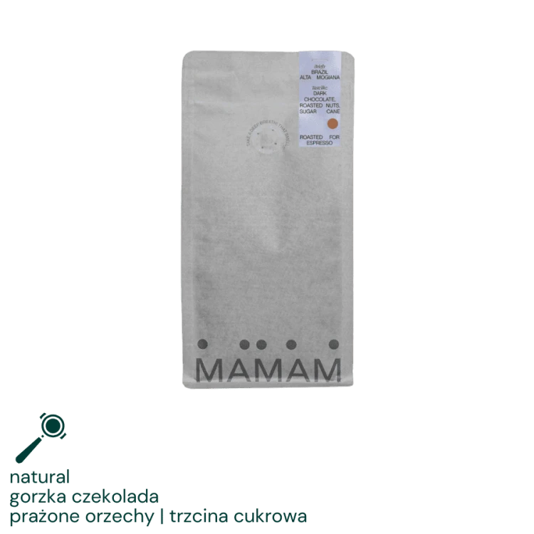 MAMAM Brazylia Alta Mogiana 250 g | CoffeeLove