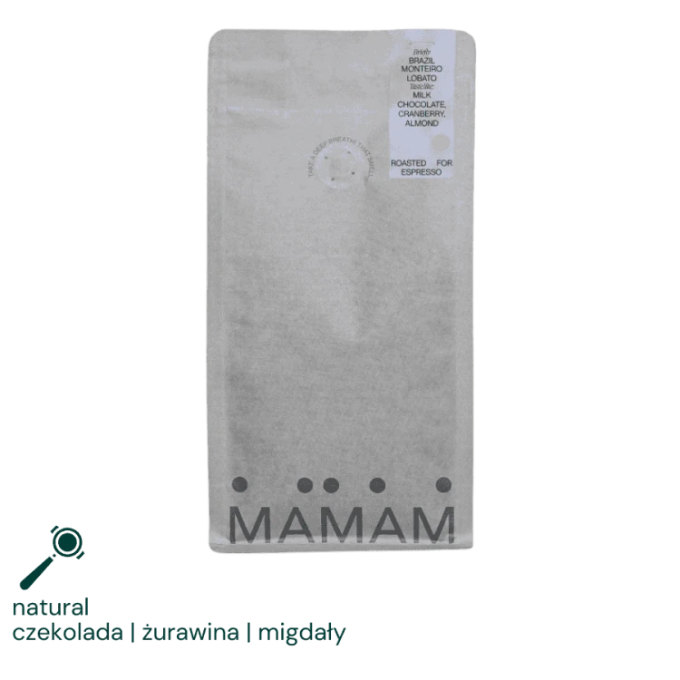 MAMAM Brazylia Monteiro Lobato 1 kg | CoffeeLove