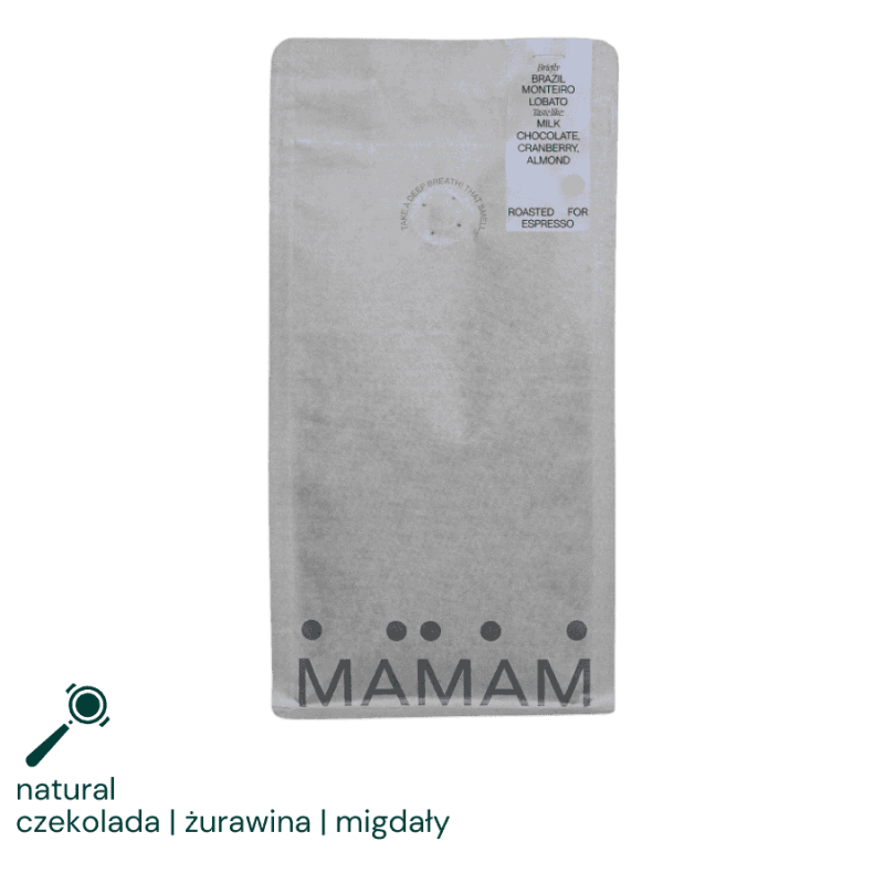 MAMAM Brazylia Monteiro Lobato 1 kg | CoffeeLove