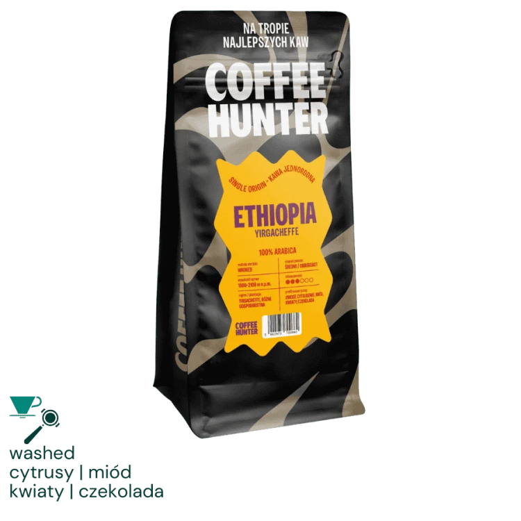 Coffee Hunter Etiopia Yirgacheffe 1kg | CoffeeLove