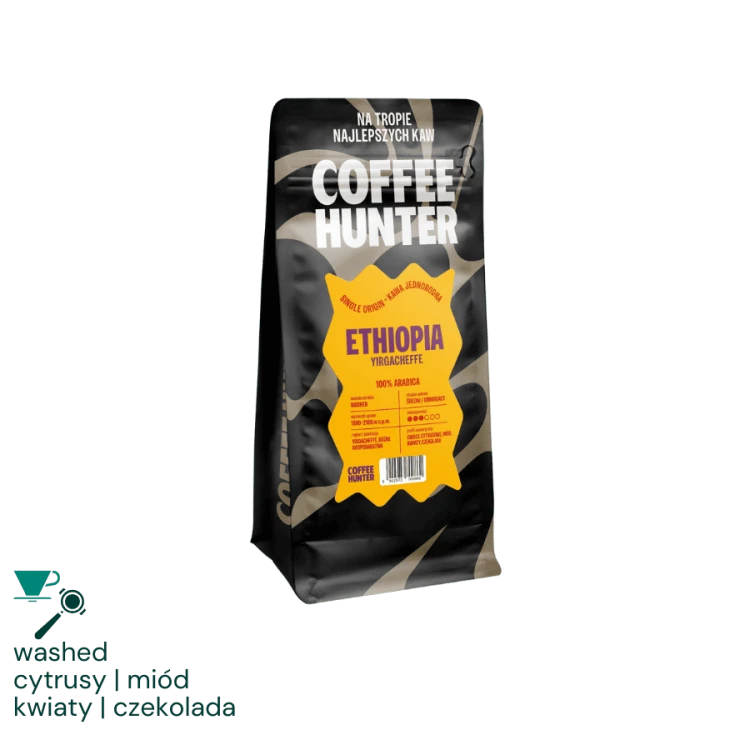 Coffee Hunter Etiopia Yirgacheffe 250g | CoffeeLove