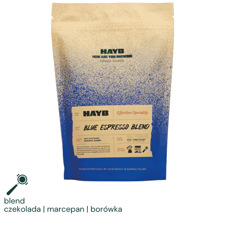 HAYB Blue Espresso Blend 1 kg | CoffeeLove