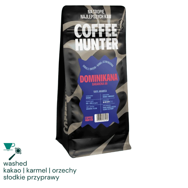Coffee Hunter Dominikana Barahona AA omniroast 1 kg | CoffeeLove