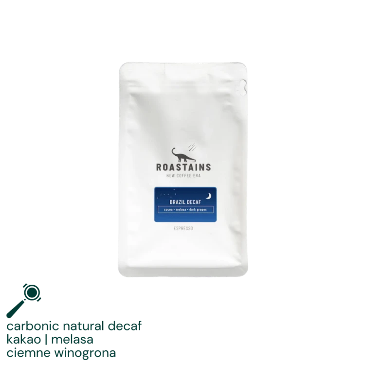 Roastains Brazylia Decaf 250 g | CoffeeLove