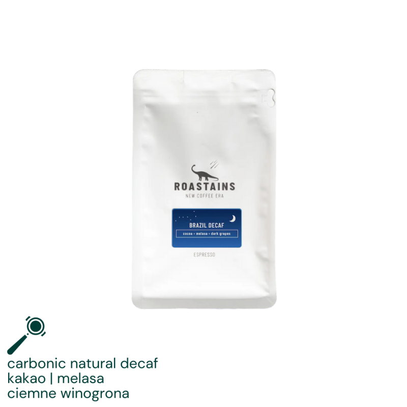 Roastains Brazylia Decaf 250 g | CoffeeLove