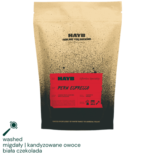 HAYB Peru Cajamarca espresso 1 kg | CoffeeLove