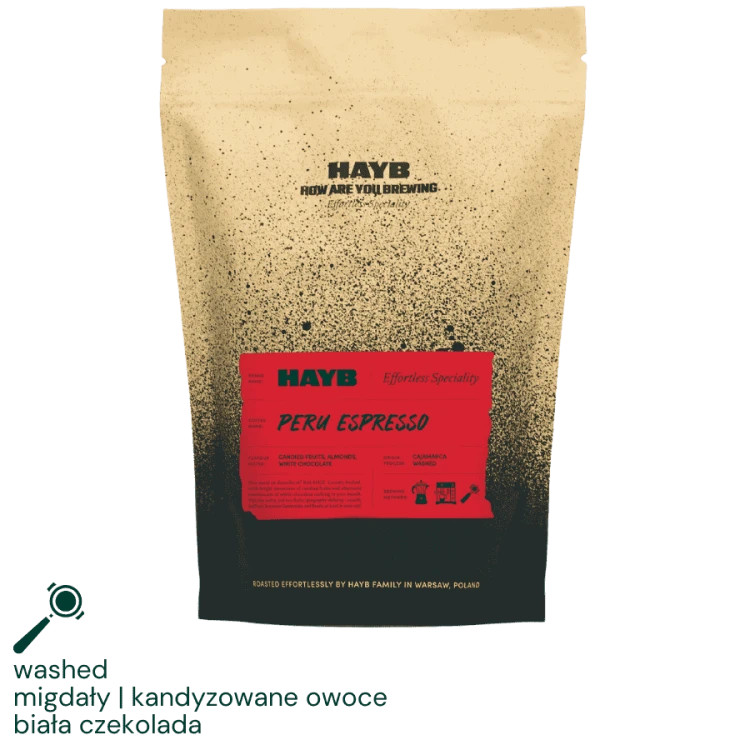 HAYB Peru Cajamarca espresso 1 kg | CoffeeLove