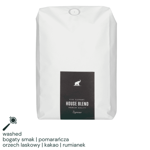 Five Elephant House Blend espresso 1 kg | CoffeeLove