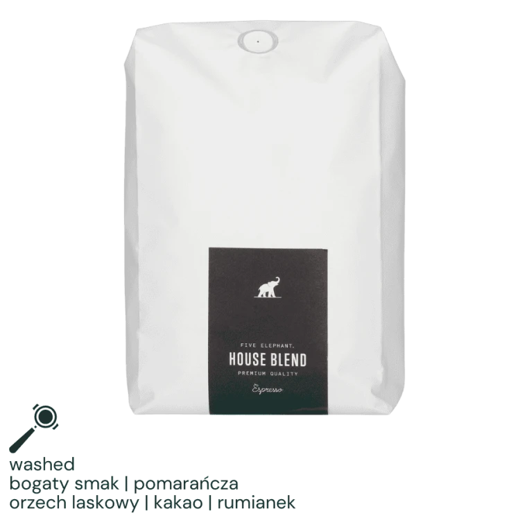 Five Elephant House Blend espresso 1 kg | CoffeeLove