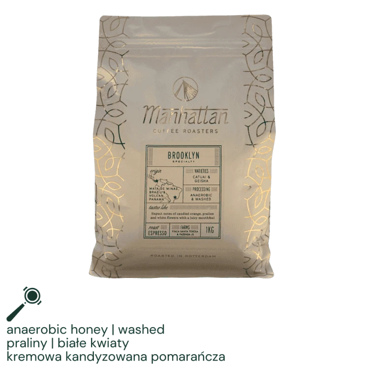 Manhattan Coffee Brooklyn Blend 1 kg | CoffeeLove