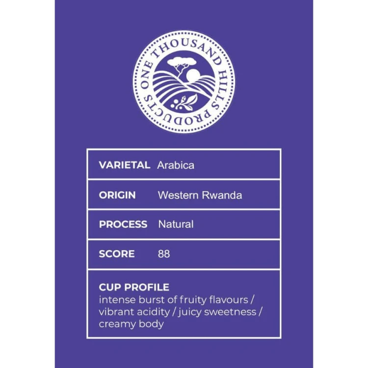 Muhabura Rwanda One & Only Edycja Limitowana filtr 200 g | CoffeeLove