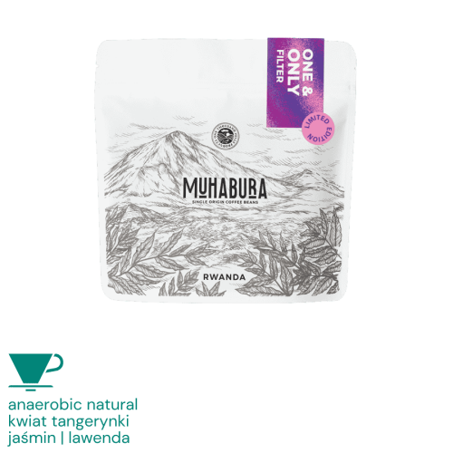 Muhabura Rwanda One &amp; Only Edycja Limitowana filtr 200 g | CoffeeLove