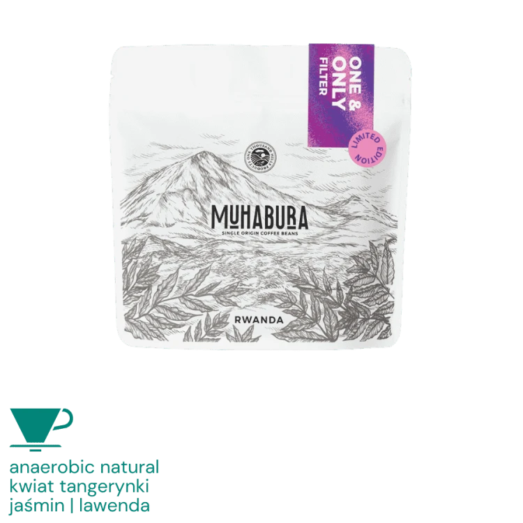 Muhabura Rwanda One &amp; Only Edycja Limitowana filtr 200 g | CoffeeLove