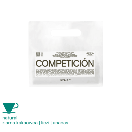 Nomad Coffee Kolumbia Sidra Las Flores filtr 250 g | CoffeeLove