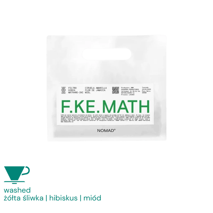 Nomad Coffee Kenia Mathare-ini filtr 250 g | CoffeeLove