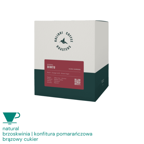 Kolibri Etiopia Dimtu filter 250 g | CoffeeLove