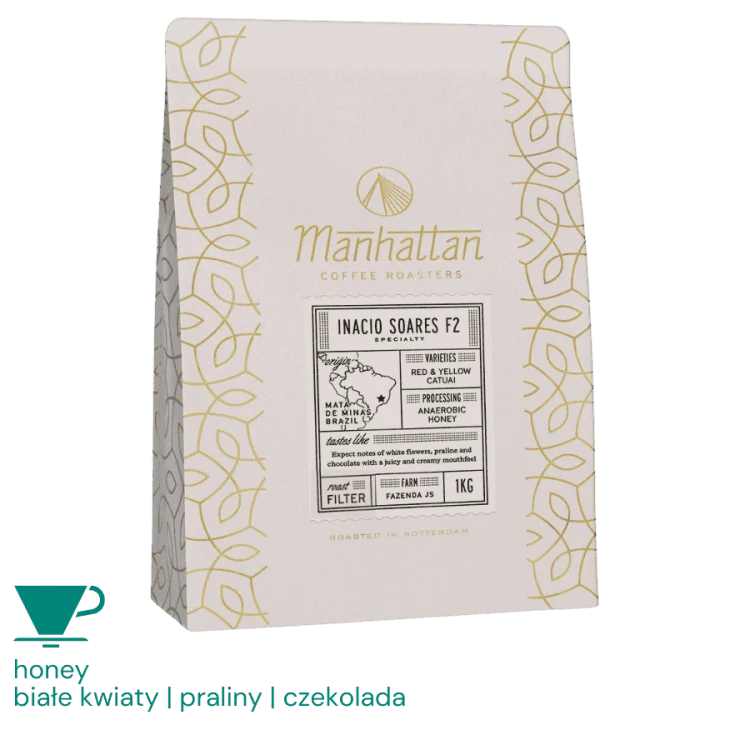 Manhattan Coffee Brazylia Inacio Soares F2 filtr 250g | CoffeeLove