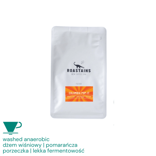 Roastains Kolumbia Pop-It filtr 250 g | CoffeeLove