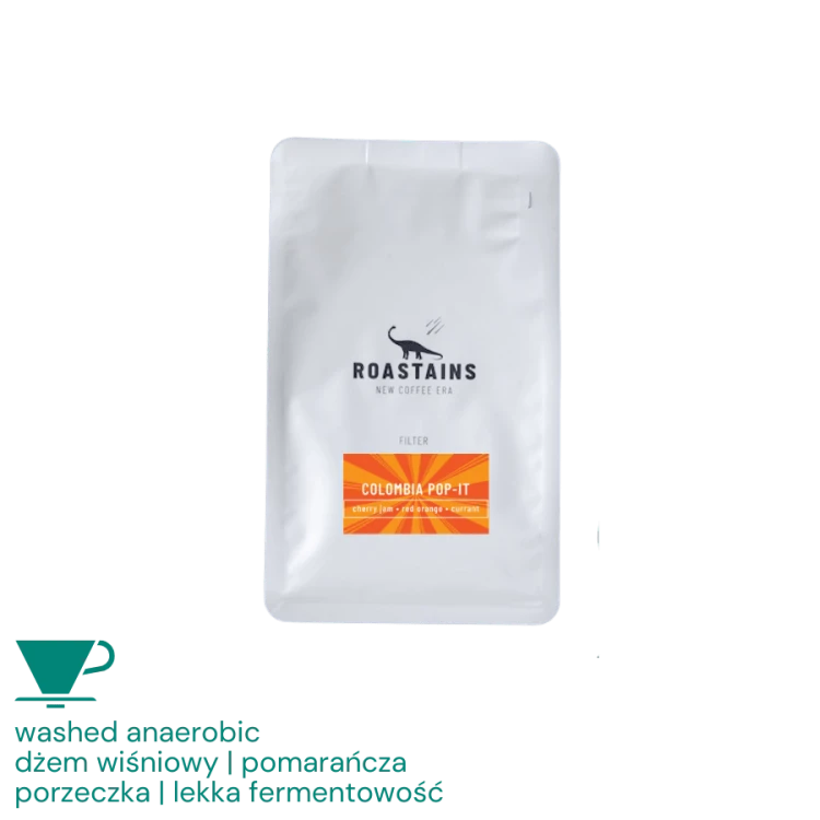 Roastains Kolumbia Pop-It filtr 250 g | CoffeeLove