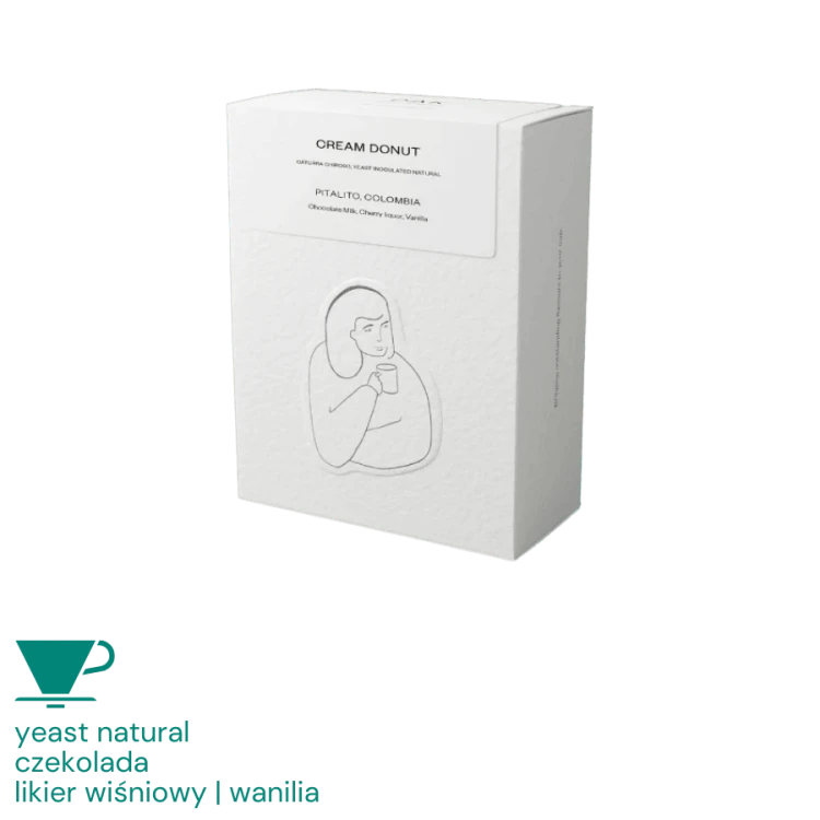 DAK Kolumbia Cream Donut filtr 250 g | CoffeeLove