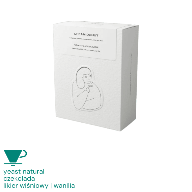 DAK Kolumbia Cream Donut filtr 250 g | CoffeeLove